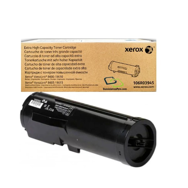TONER XEROX 106R03945 NEGRO